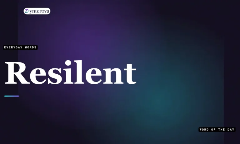 synonyms for resilent
