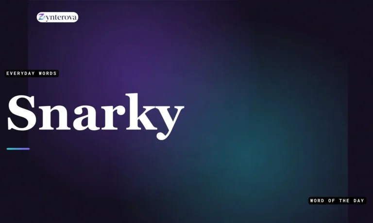 synonyms for snarky