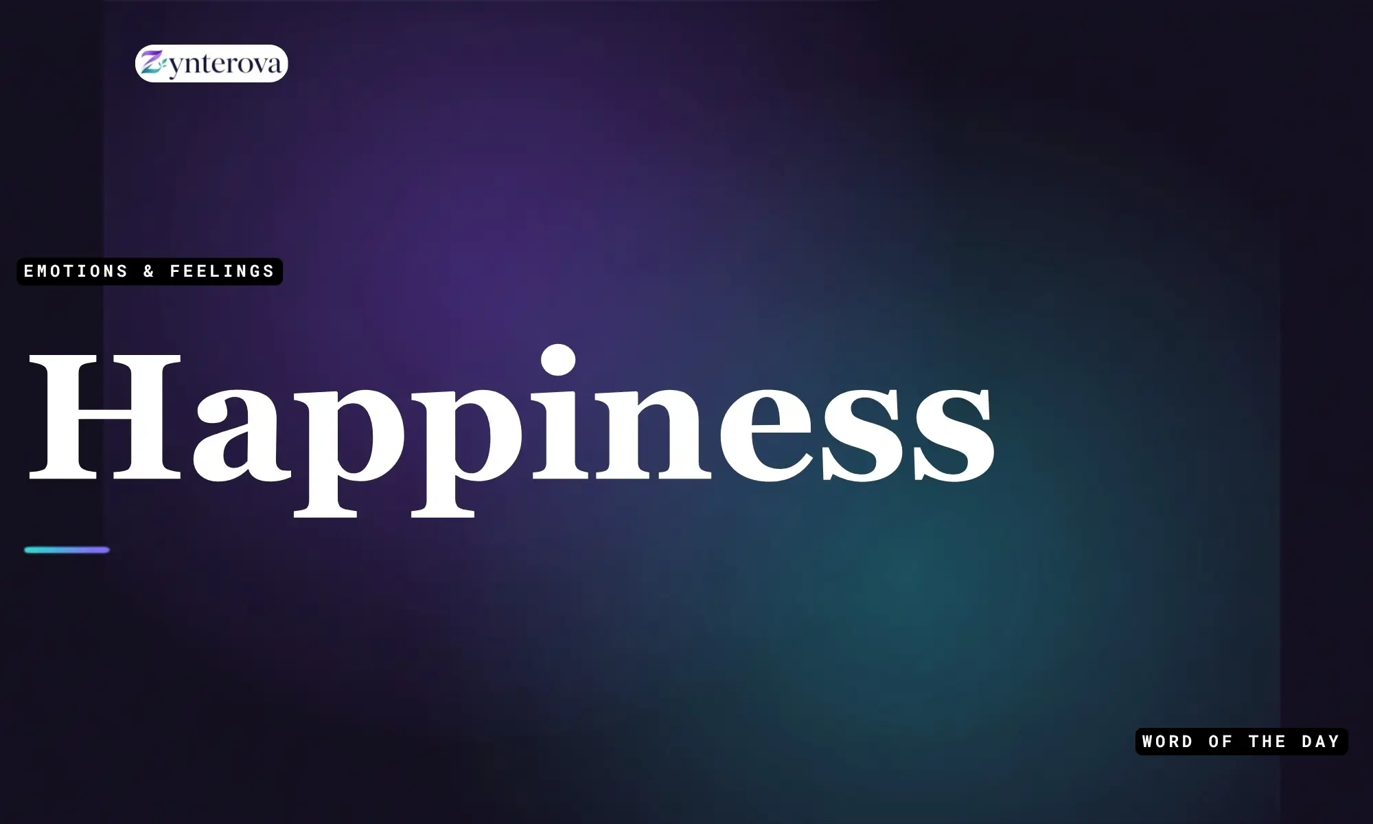 Synonyms For Happiness
