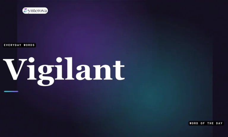 synonyms for vigilant